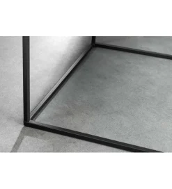 Stolik kawowy ARCHITECTURE 60 cm w optyce czarnego marmuru