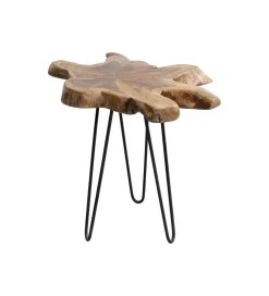 Stolik kawowy Aspen 50 cm dewno teak