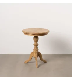 Stolik kawowy AXEI 50 cm drewno mindi