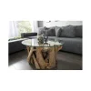 Stolik kawowy Aylin 60 cm teak