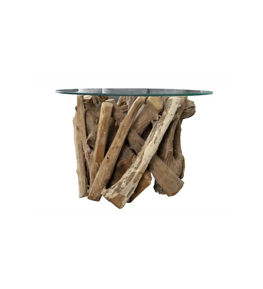 Stolik kawowy Aylin 60 cm teak