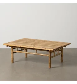 Stolik kawowy BAMBÚ 100 cm bambus
