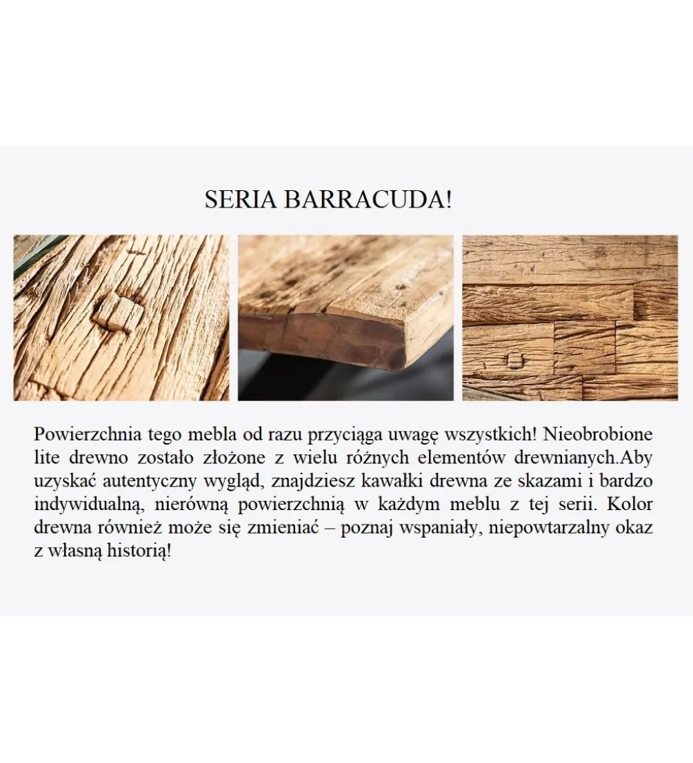 Stolik kawowy Baracuda 50 cm