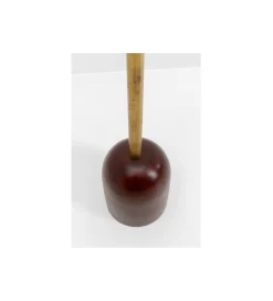 Stolik kawowy BIBO 20cm drewno mango złoty