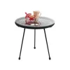Stolik kawowy boczny ACAPULCO MONO 50 cm czarny
