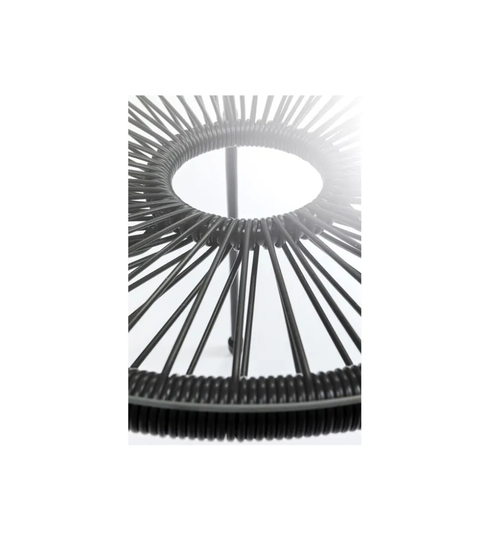 Stolik kawowy boczny ACAPULCO MONO 50 cm czarny