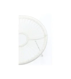 Stolik kawowy boczny ACAPULCO MONO 50 cm biały