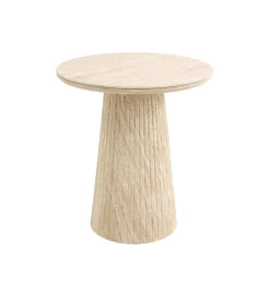 Stolik kawowy boczny ALMA 50 cm naturalny