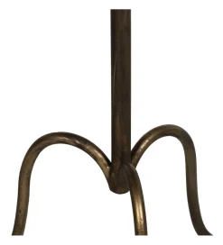 Stolik kawowy boczny AROTONI 71 cm antyczne złoto