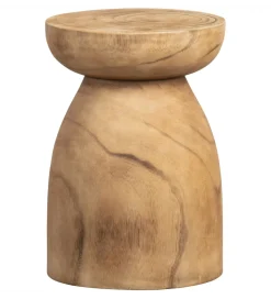 Stolik kawowy boczny BINK 40 cm naturalny
