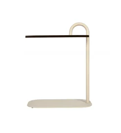 Stolik kawowy boczny BRIX AMY MALTA 65 cm beżowy