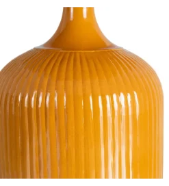 Stolik kawowy boczny CERANKI 48 cm musztardowy