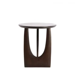 Stolik kawowy boczny DJAVANO 50 cm drewno mango