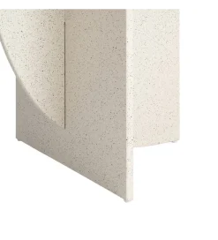Stolik kawowy boczny DOBEMA 60 cm efekt terrazzo