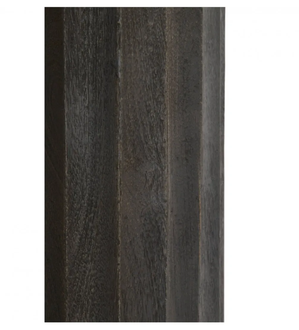 Stolik kawowy boczny ELLENA 60 cm czarny mat