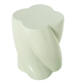 Stolik kawowy boczny FIBEREN 40 cm zielonym
