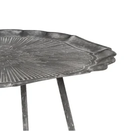 Stolik kawowy boczny GURTEN 61 cm szary