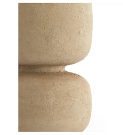 Stolik kawowy boczny JALON 51 cm beżowy