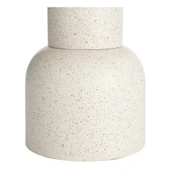 Stolik kawowy boczny KIRENKO 51 cm efekt terrazzo