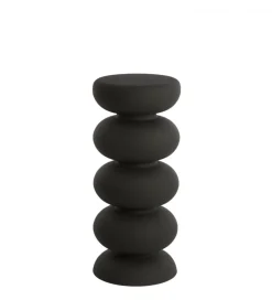 Stolik kawowy boczny KOBODO 80 cm czarny mat
