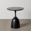 Stolik kawowy boczny KOREMA 57 cm czarny
