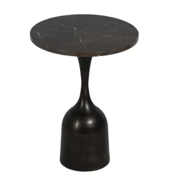 Stolik kawowy boczny KOREMA 53 cm czarny