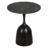Stolik kawowy boczny KOREMA 58 cm czarny