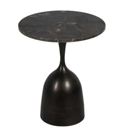Stolik kawowy boczny KOREMA 58 cm czarny