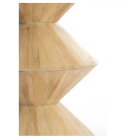 Stolik kawowy boczny LARUS 60 cm drewno mango naturalny