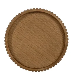 Stolik kawowy boczny LETTYN 52 cm drewno jodły