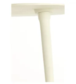 Stolik kawowy boczny LIONS 53 cm kremowy