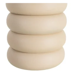Stolik kawowy boczny MESTAKO 51 cm beżowy