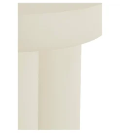 Stolik kawowy boczny MIZUHO 50 cm kremowy