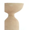 Stolik kawowy boczny MURLA 56 cm beżowy