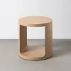 Stolik kawowy boczny NASTARMA 50 cm naturalny