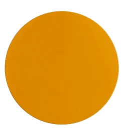 Stolik kawowy boczny PETARNO 47 cm musztardowy