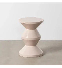 Stolik kawowy boczny PETARNO 47 cm biały