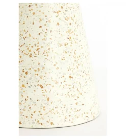 Stolik kawowy boczny SELLA 47 cm kremowy