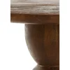 Stolik kawowy boczny TORIR 50 cm drewno mango