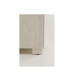 Stolik kawowy boczny TRAVERTINO 45 x 45 cm naturalny