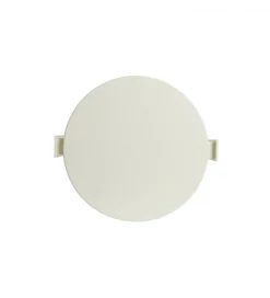 Stolik kawowy boczny TRIANA 65 cm kremowy mat