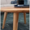 Stolik kawowy BOHA 75 cm drewno akacja