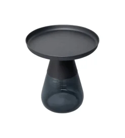 Stolik kawowy BOTTIGLIA 50 cm czarny