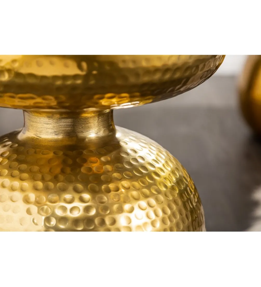 Stolik Kawowy BRILANT 36 Cm W Kolorze złotym