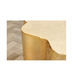 Stolik kawowy BRILANT 71 cm złoty