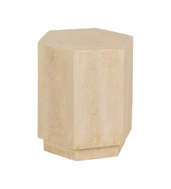 Stolik kawowy BRIL 42 cm beżowy