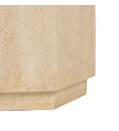 Stolik kawowy BRIL 42 cm beżowy