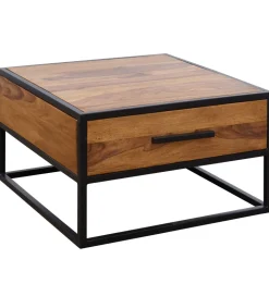 Stolik kawowy CARBERA 65 cm drewno sheesham