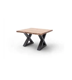 Stolik kawowy CARTAGENA 75 cm drewno akacja