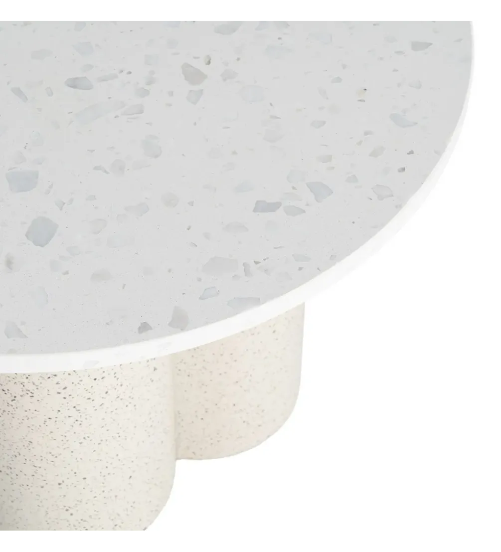 Stolik kawowy CAVRANI 60 cm efekt terrazzo